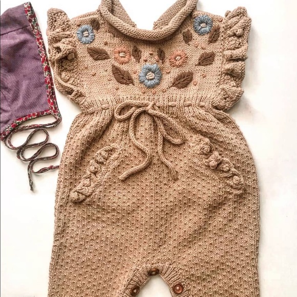 Hand Knit Romper - Picture 10 of 13